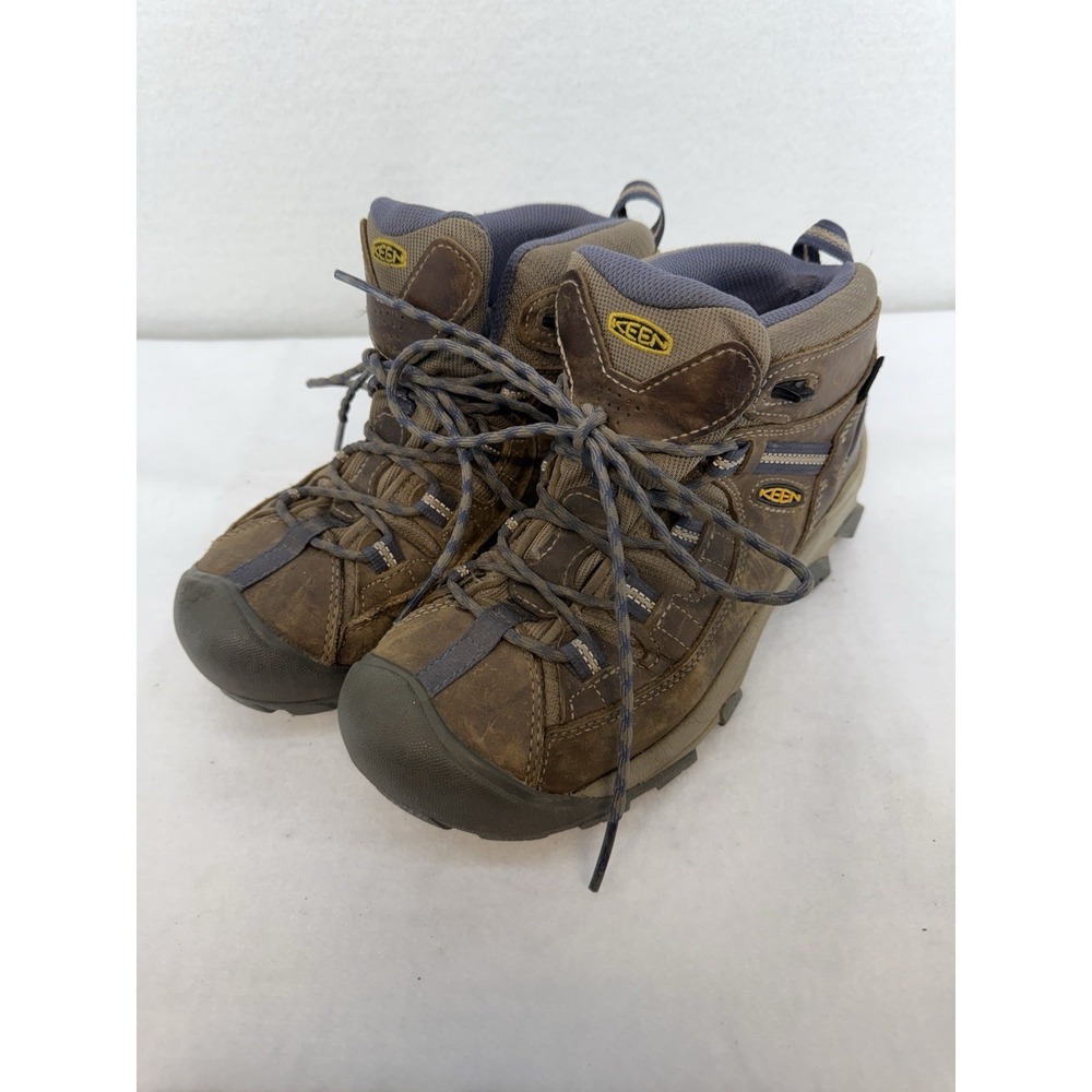 Keen Targhee II Brown Mid Waterproof Hiking Boot Women's Size 8.5 EUC